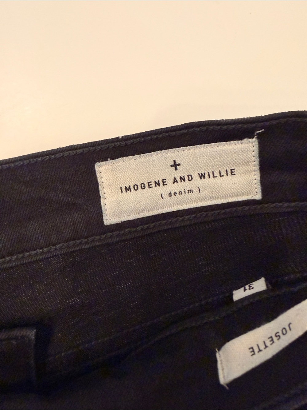 imogene + willie Women's Skinny Jeans in Black “Josette”